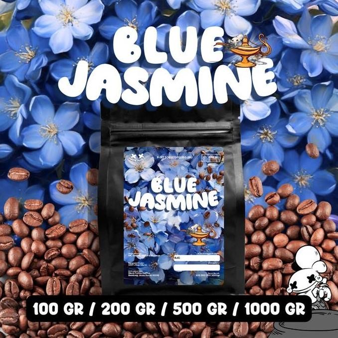 

BLUE JASMINE ROASTED COFFEE BEAN ARABICA BIJI KOPI COFFEE BY BLACK POTION COFFEE TERMURAH