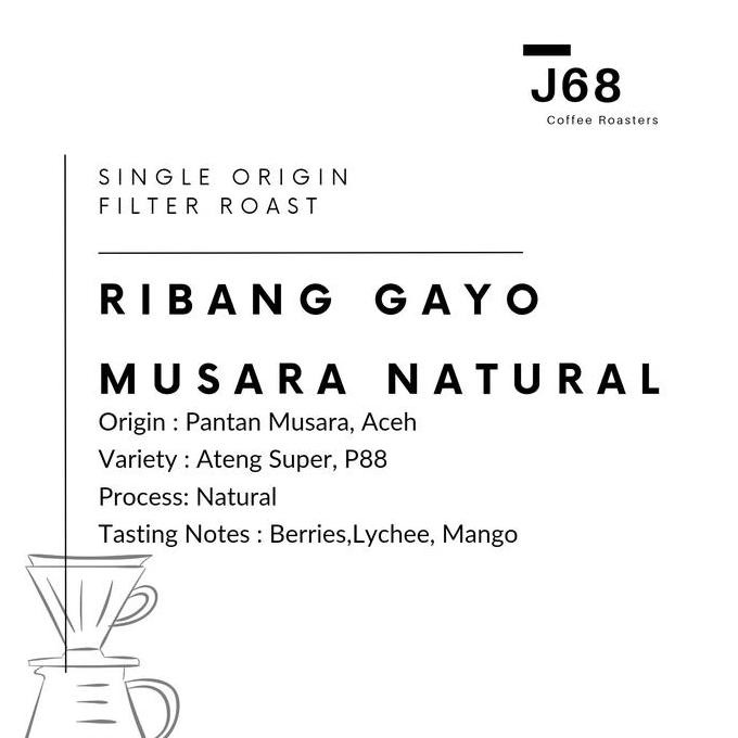

RIBANG GAYO MUSARA NATURAL FILTER ROAST BIJI KOPI ARABIKA TERMURAH