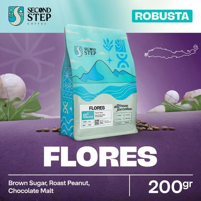 

KOPI ROBUSTA FLORES BAJAWA COFFEE ROAST BEANS ESPRESSO 200G BIJI BUBUK TERMURAH