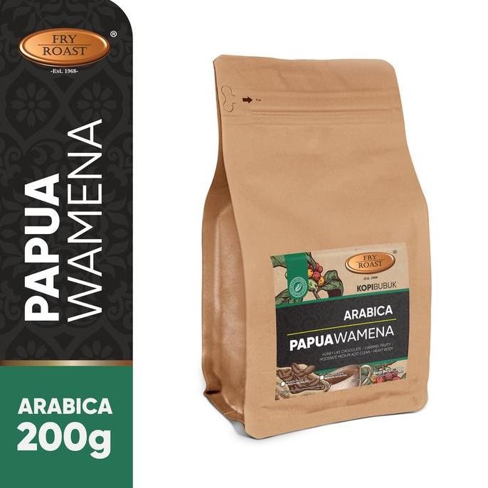 

KOPI ARABIKA PAPUA WAMENA 200 GRAM BIJI/BUBUK TERMURAH
