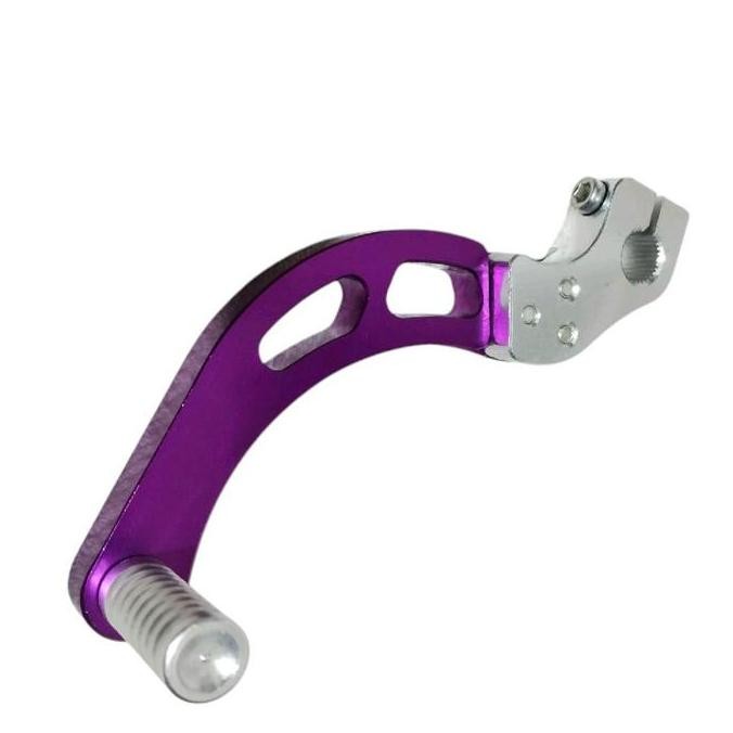 Promo selahan cnc ungu motor yamaha matic mio xeon fino kick starter kick stater cnc ungu mio xeon f