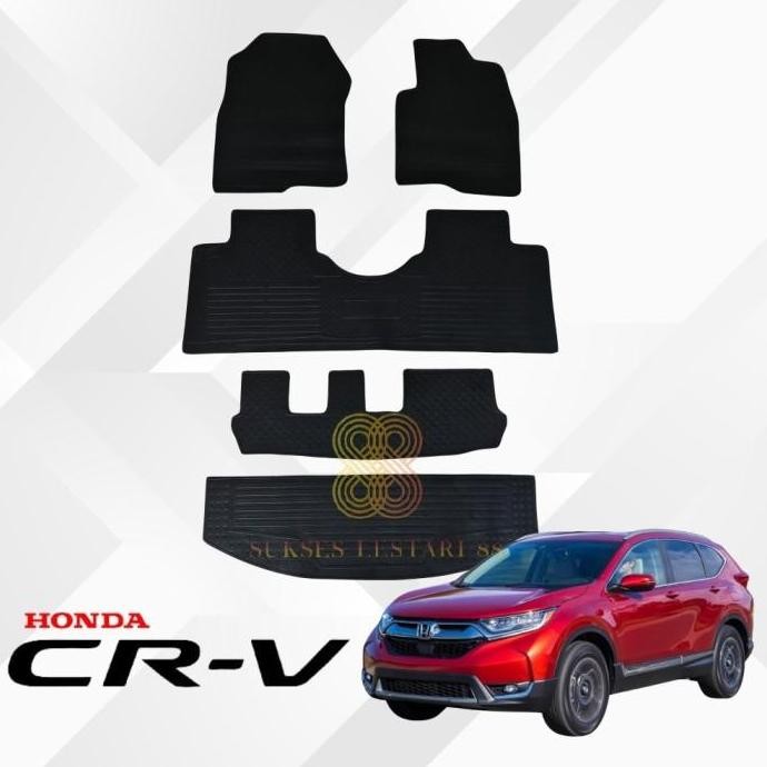 BERKUALITAS KARPET MOBIL HONDA CRV TURBO PRESTIGE LOGO