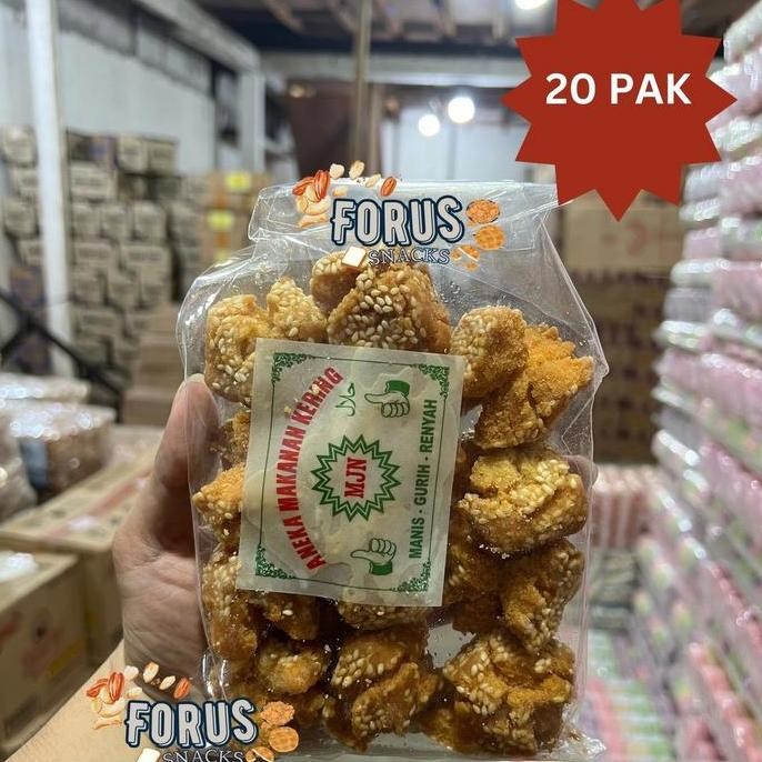 

Terlaris Kue Ketawa // Roti Ketawa // Onde Onde 1 Dus Isi 20 Pak Ketawa Spesial Wijen Manis Gurih 1 Pak Isi 12 Pcs
