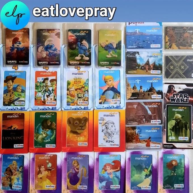 Promo KARTU eMONEY eTOLL MANDIRI / E- Money E- Toll Card COD