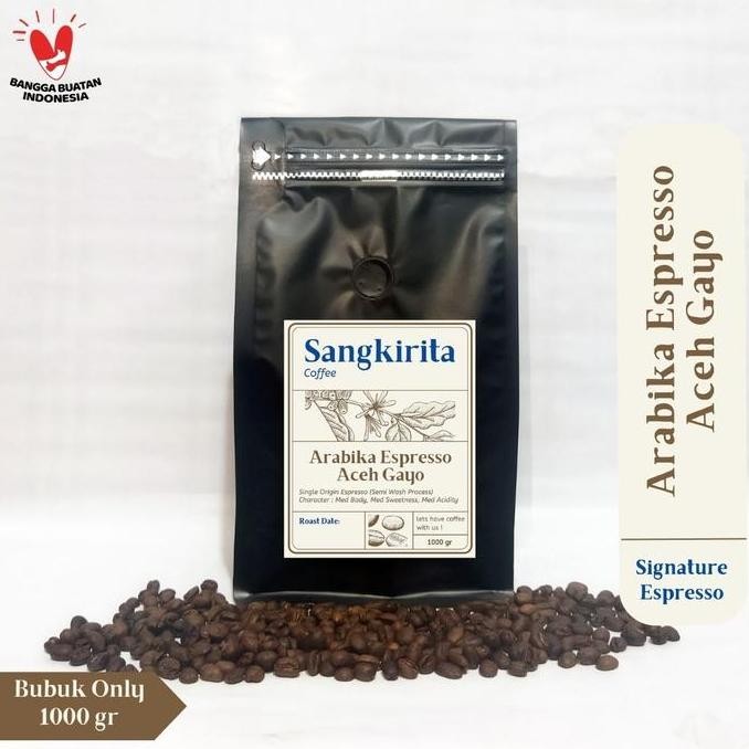 

Kopi Bubuk Arabika Espresso Aceh Gayo 1000 gr