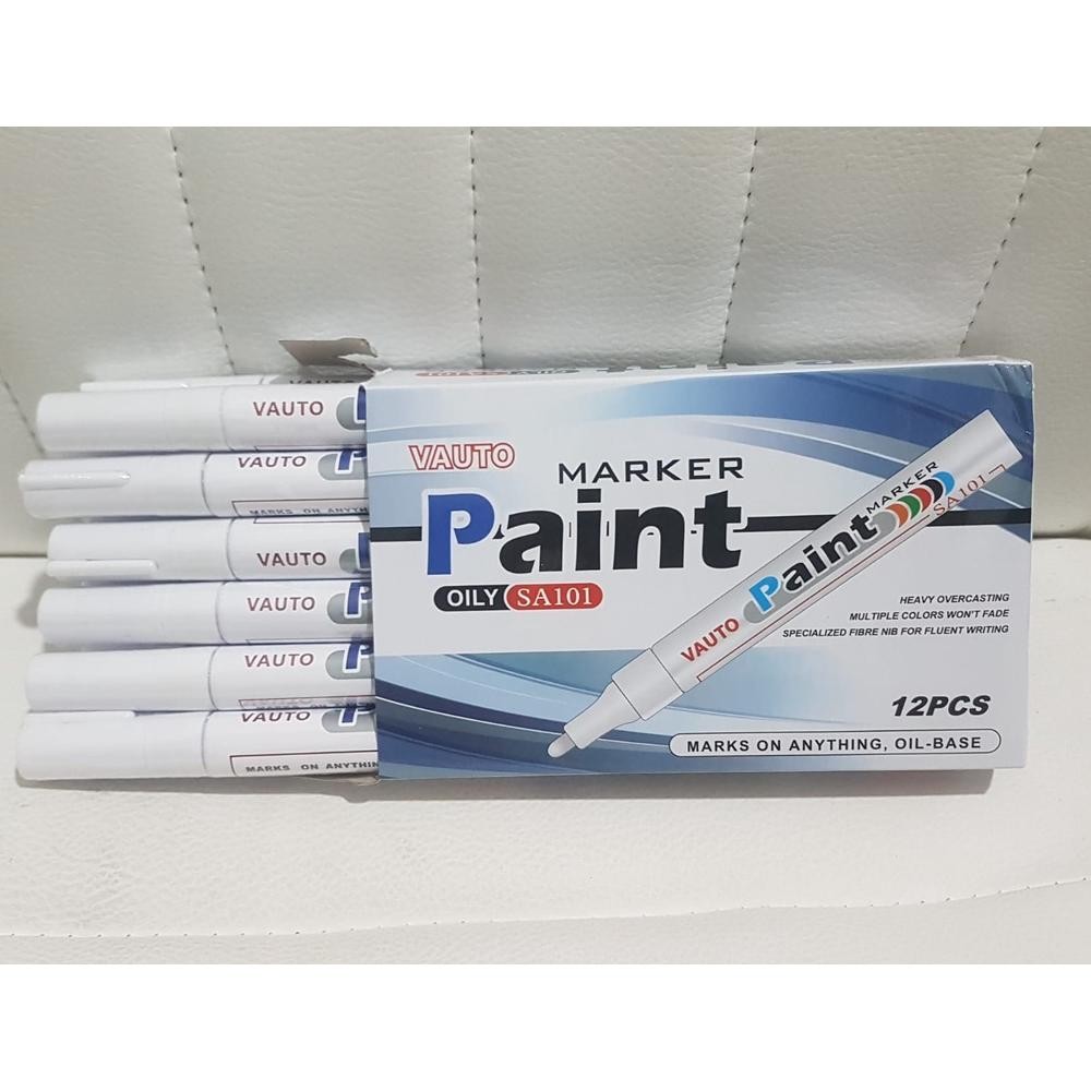 

Uj-53 Cuci Gudang Spidol Ban Vauto Putih White Paint Marker Terlaris