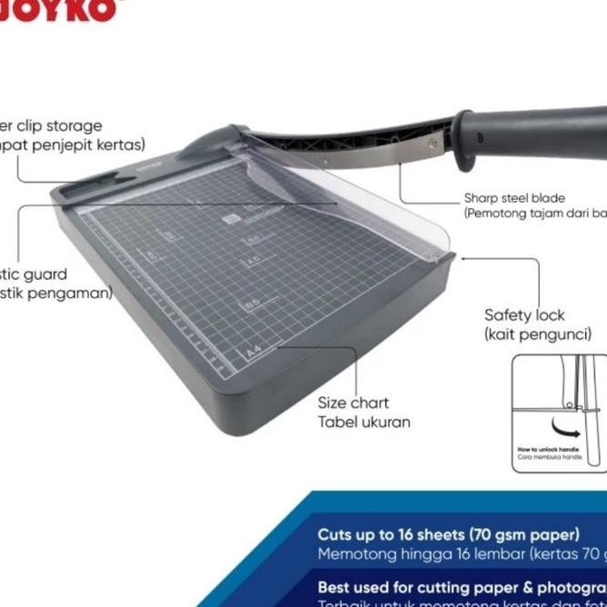 

Alat Pemotong Potong Erta Joyo Ppct2330 R Cutter Uuran A4 Ppct2330