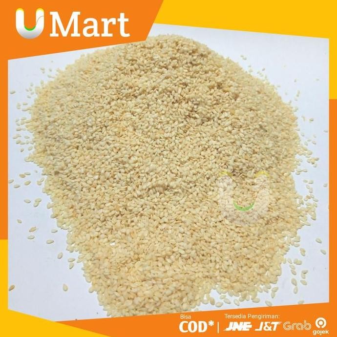 

Terlaris U Mart - Wijen Putih 250Gr Biji White Sesame Seeds 1/4 Kg