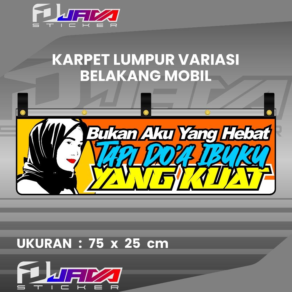 Karpet Lumpur Pick Up Truk Bus Travel ( Karet Kepet Variasi Belakang Mobil ) Canter L300 Futura Gran