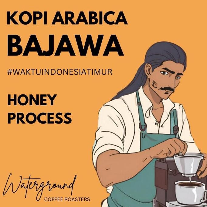 

Kopi Arabika Flores Bajawa Honey 250 grams (Biji/Bubuk) Arabica Coffee