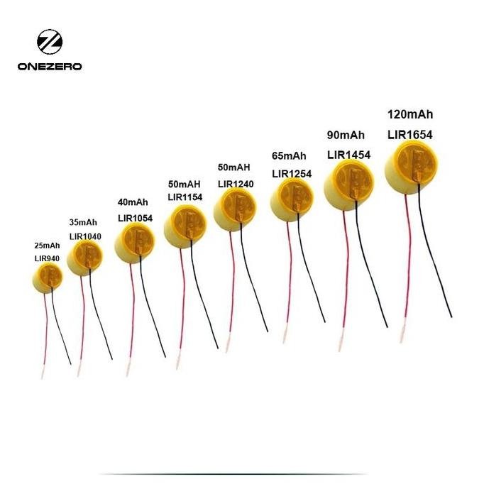 TERMURAH - lir940 lir1040 lir1054 lir1240 lir1254 lir1454 baterai tws replacement
