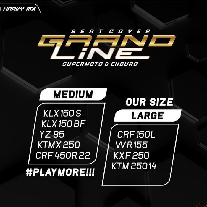 Seat Cover Kulit Jok Motor Type Grand Line Trail Klx 150 Bigfoot Dtracker New Crf 150L Wr155 Ktm Ktm
