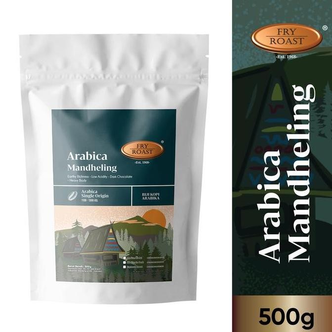 

KOPI ARABIKA MANDHELING 500 GRAM BIJI/BUBUK TERMURAH