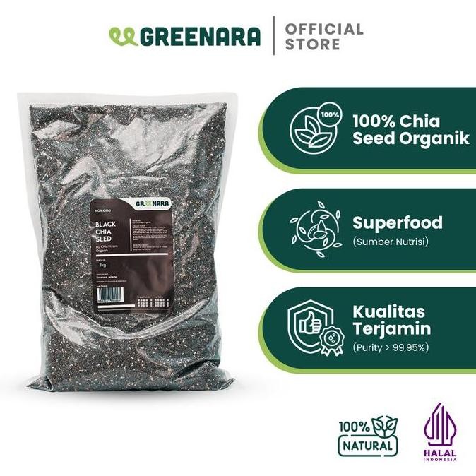 

BIJI CHIA HITAM ORGANIK 1 KG / ORGANIC BLACK CHIA SEED TERMURAH