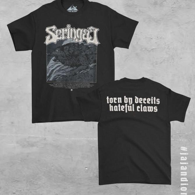 Sale Ts Seringai Lone Wolf - Original Merchandise Tag High Octane