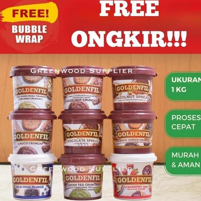 

Produk Baru!! Goldenfil Spread / Selai Goldenfil - All Variant