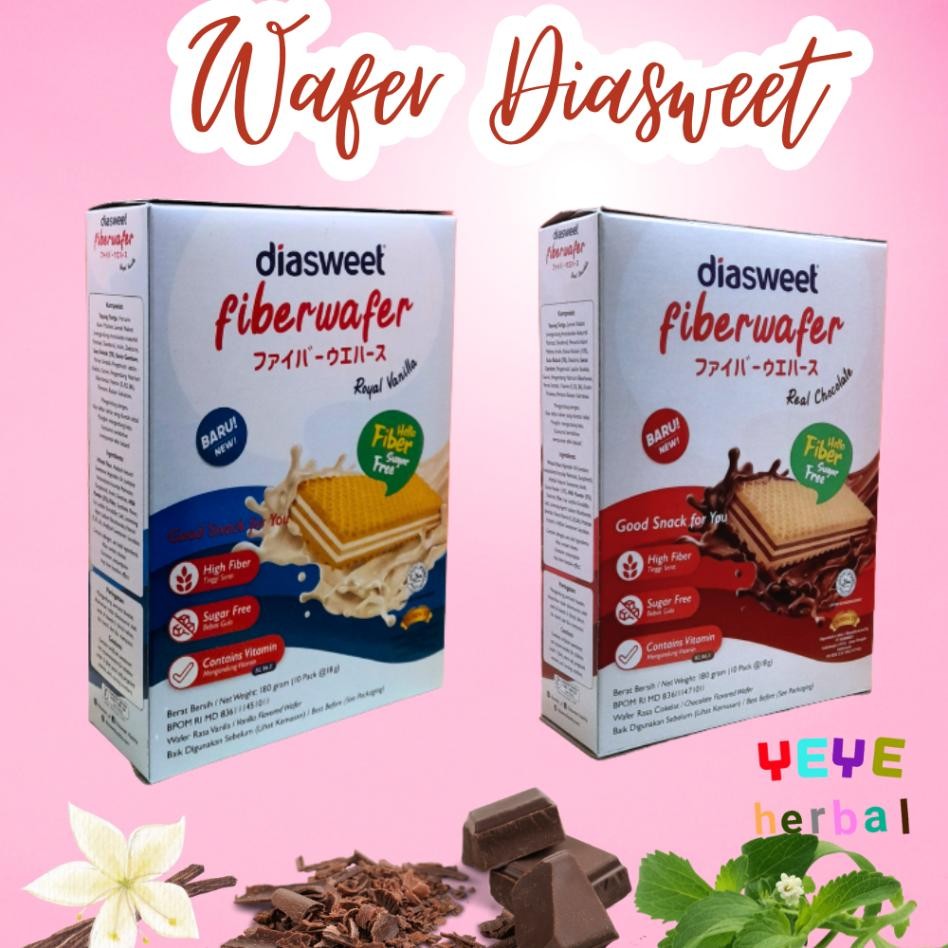 

Diaweet Fiber Wafer 180 Gram