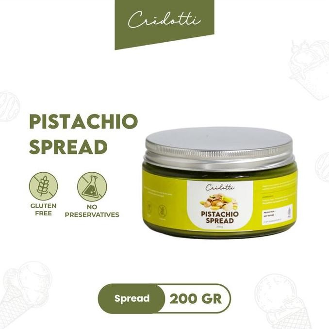 

Produk Baru!! CREDOTTI Pistachio Spread Selai 200gr
