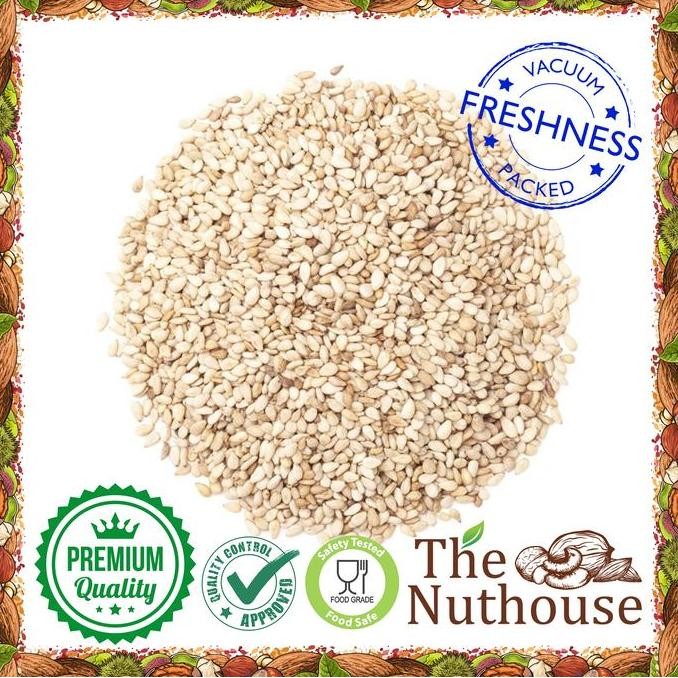 

1KG WHITE SESAME SEEDS ROASTED / BIJI WIJEN PUTIH SANGRAI [PREMIUM] TERMURAH
