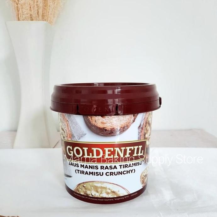 

Produk Baru!! GOLDENFIL Selai Filling Jam Kopi TIRAMISU Crunchy Goldenfil Jam 500g R