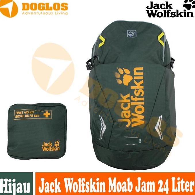Sale Daypack Jack Wolfskin Moab Jam 24 Green Hikking Traveling Outdoor