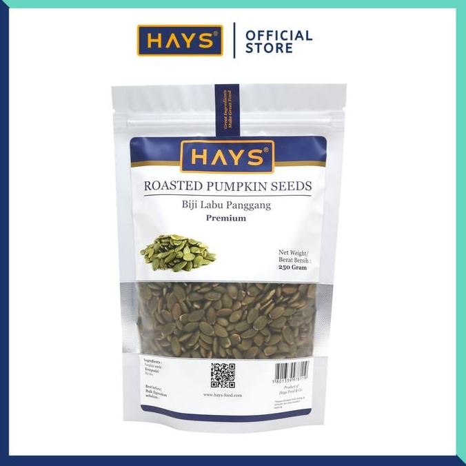 

ROASTED PUMPKIN SEEDS 250 GRAM / BIJI LABU PANGGANG 250 GRAM - HAYS TERMURAH