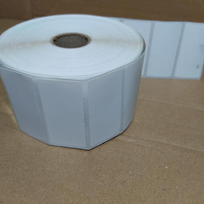 

new stiker label thermal 60x30 mm 1000pcs stiker etiket 6 x 3 cm
