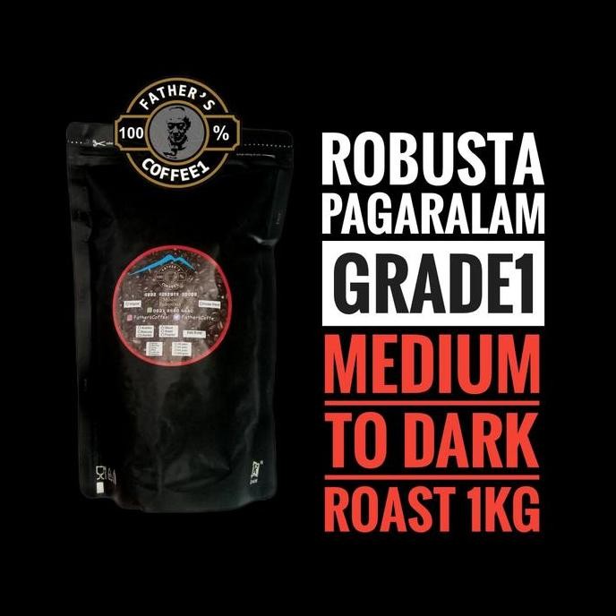 

KOPI ROBUSTA PAGARALAM 1KG GRADE 1 PROFIL MEDIUM TO DARK KOPI BIJI/BUBUK, KOPI SANGRAI, KOPI GILING TERMURAH