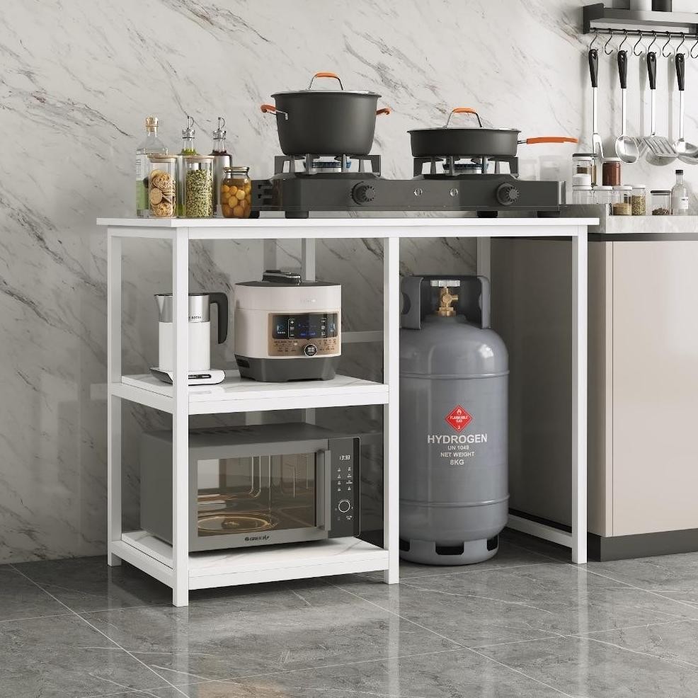 Meja Kompor 2 Tungku Full Besi/Rak Dapur/Meja Kompor/Minimalis/ern/Kualitas Premium/Besi