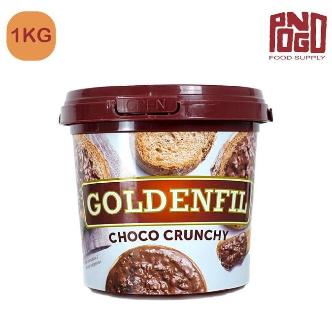 

Produk Baru!! GOLDENFIL CHOCO CRUNCHY 1KG SELAI COKLAT