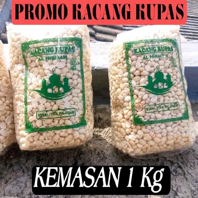 

1 KG KACANG KUPAS TUBAN SUPER KEMASA 1000 GRAM BIJI KECIL TERMURAH