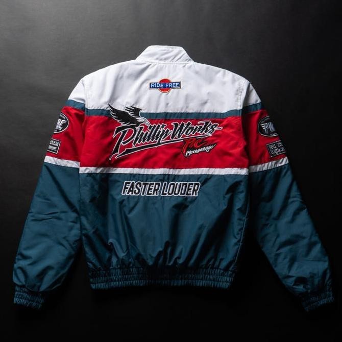 JAKET MOTOR PHILLIP WORKS VV RIDING SPESIAL EDITION murah