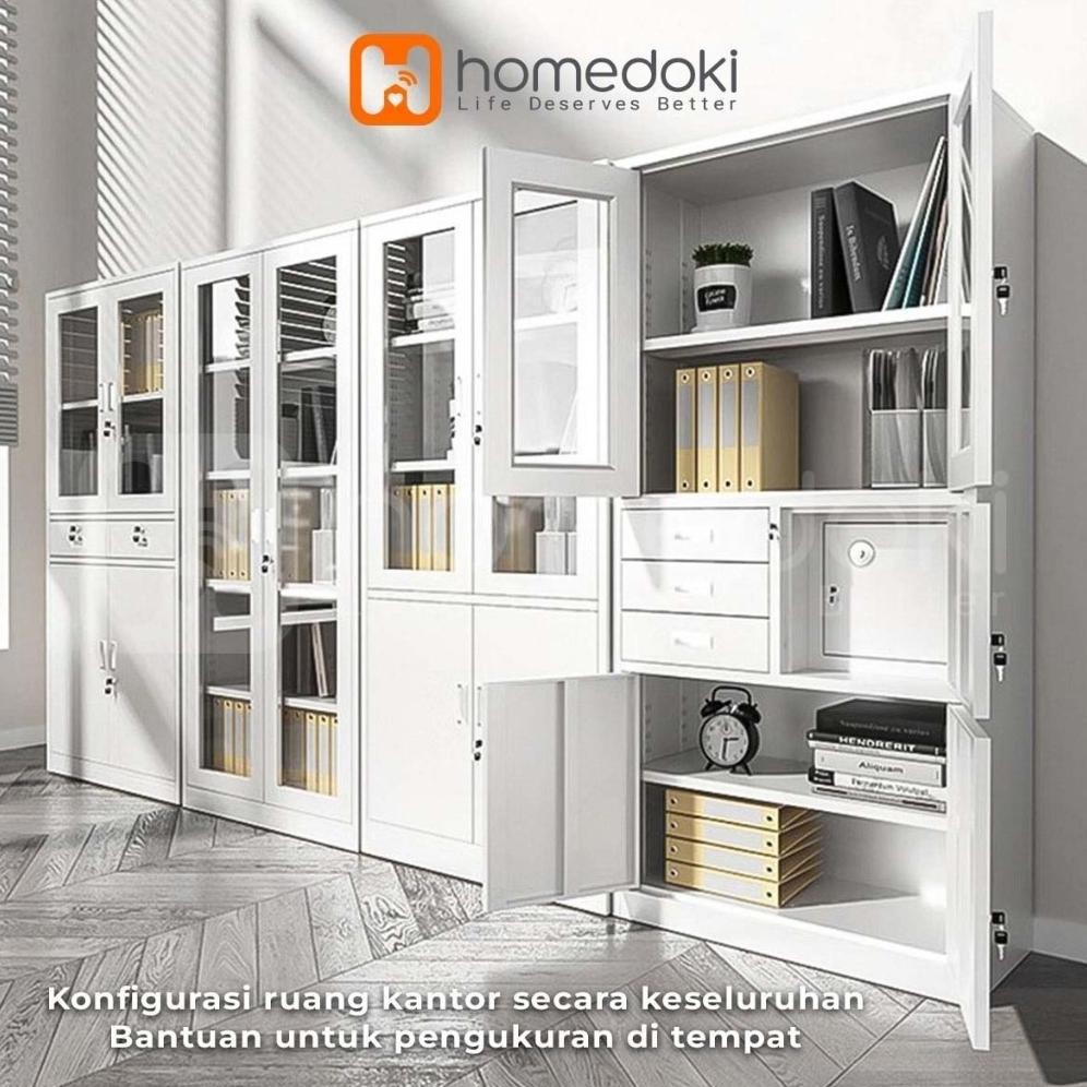 Lemari Arsip / Lemari Arsip Besi / Lemari Arsip Kantor / Lemari Besi kantor Sekolah / Pintu Geser Pe