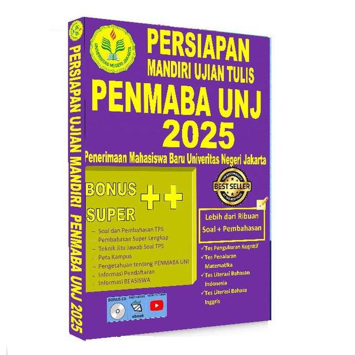 ready stock PERSIAPAN PANUDAN UJIAN SELEKSI MANDIRI PENMABA UNJ 2025 SOSHUM SAINTEK