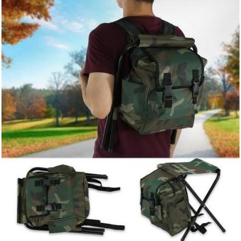 Kursi Tas Lipat Tas Mancing Kursi Mancing Camping Tas Ransel Kursi