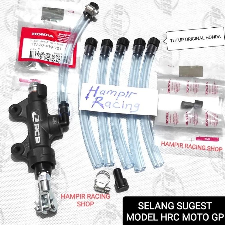 Ready [Promo] Selang Sugest Minyak Rem Belakang Model Hrc Selang Pengganti Tabung Minyak Rem Belakan