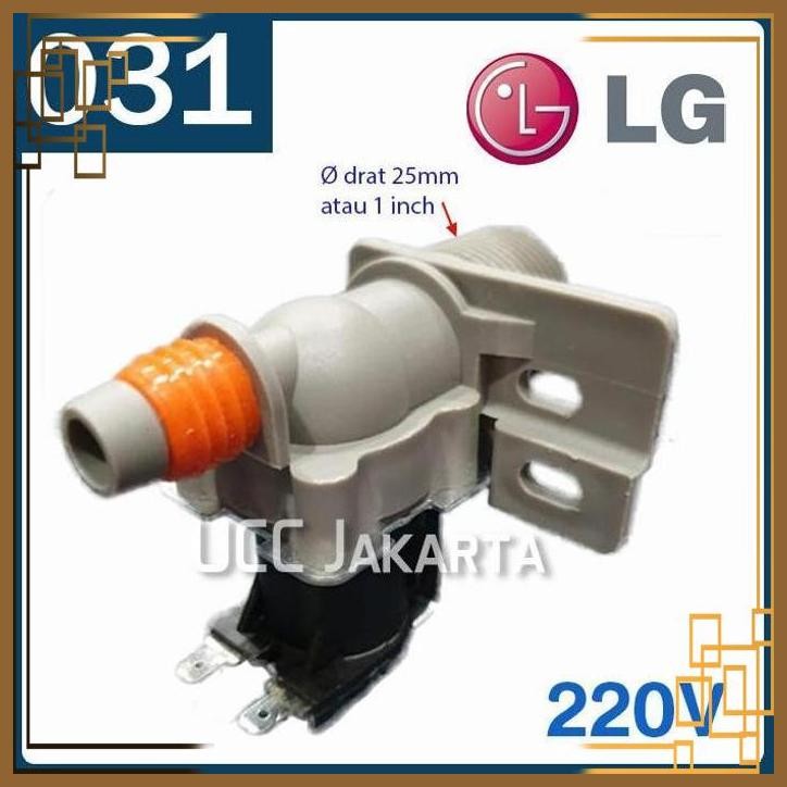 [UCC] SOLENOID WATER VALVE MESIN CUCI LG INVERTER AC 220V