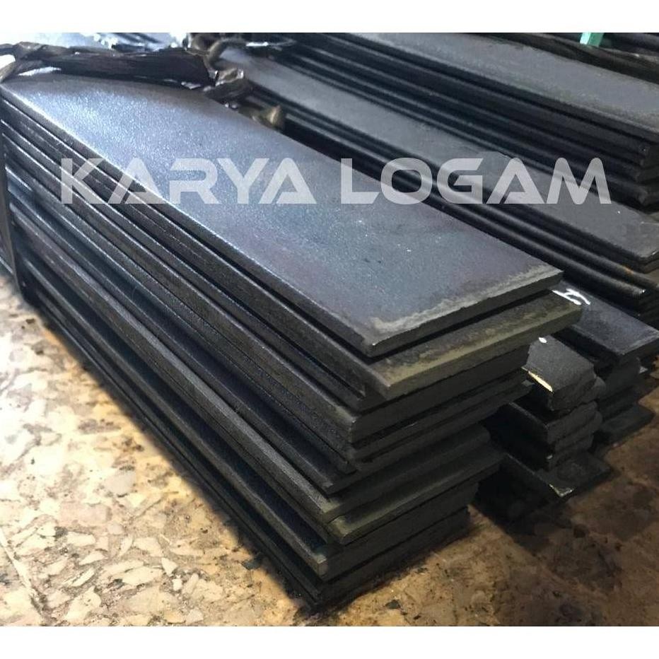 NEW Plat Strip 4mm Panjang 6 meter - Plat Strip Besi Tebal 4mm