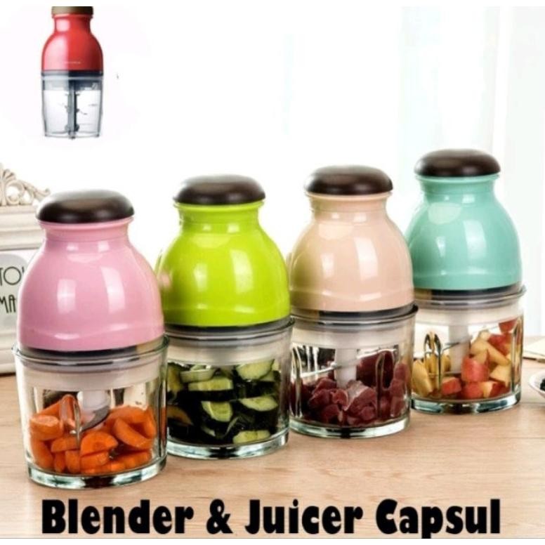 Ox04 Terlaris BLENDER CAPSULE FOOD CHOPPER/BLENDER KAPSUL DAGING SAYUR Premium Termurah