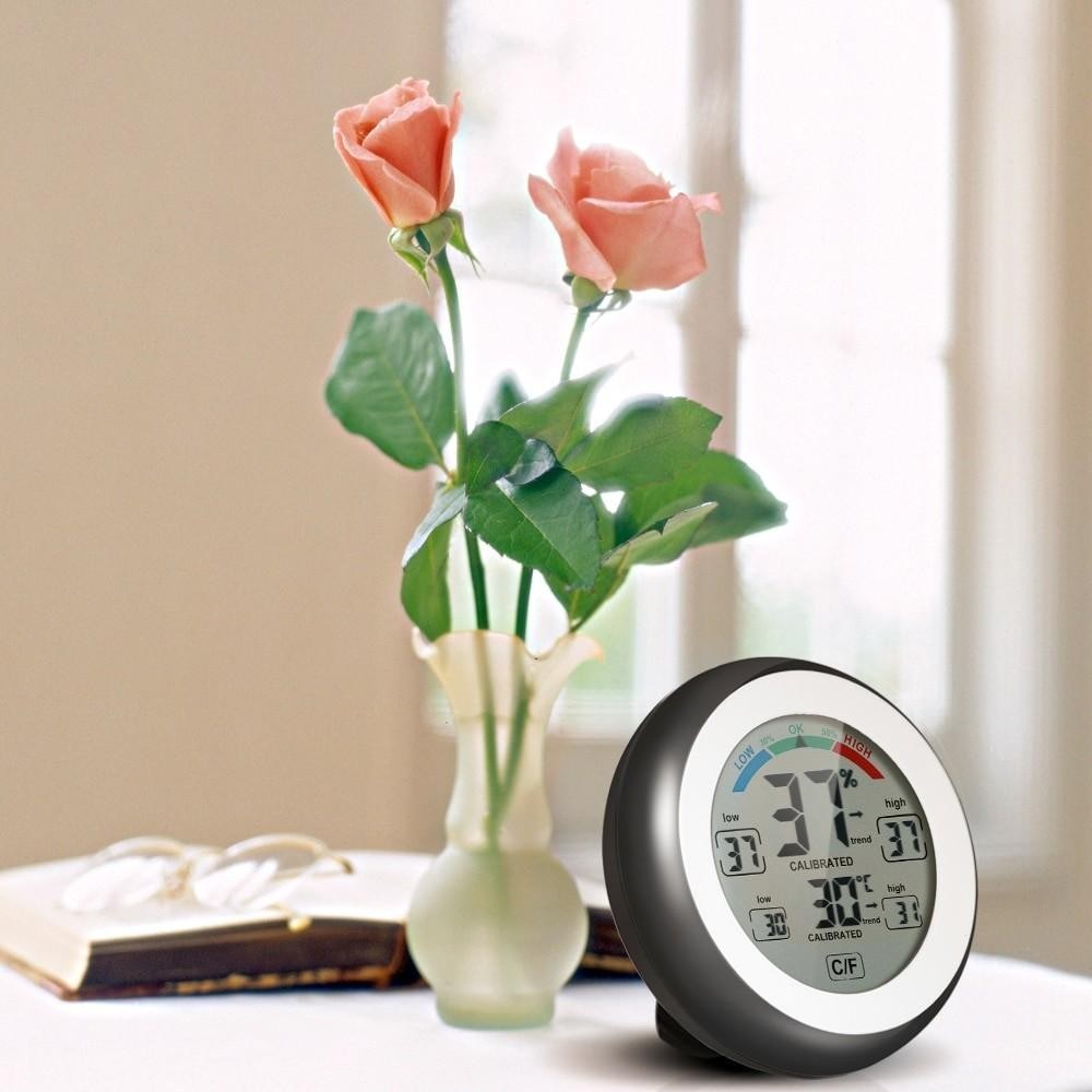 Hygrometer Thermometer Digital Hygrometer Termometer Ruangan Digital Thermometer Indoor Meterk Digit
