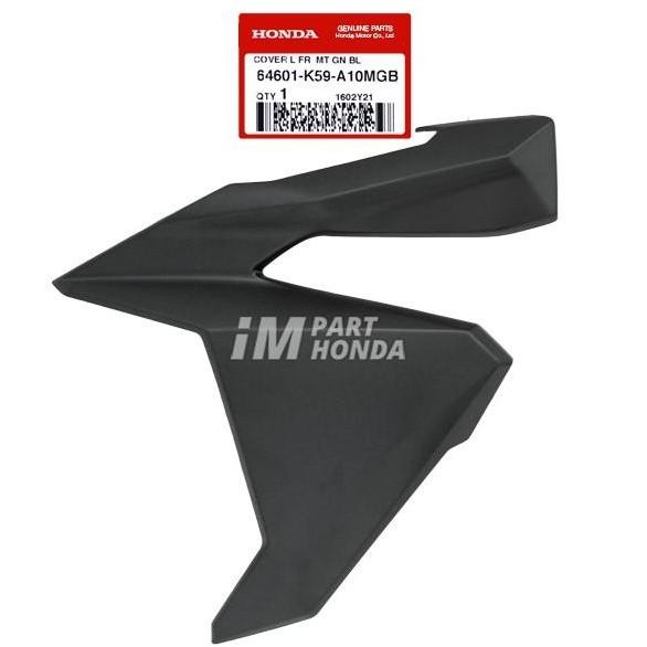 64601-K59-A10MGB Cover Sayap Kiri 150 K59 2015 - 2017 Hitam Dof