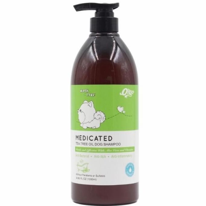 Orgo Medicated Shampoo 1000ml - Sampo Anjing Dog Shampoo 1L