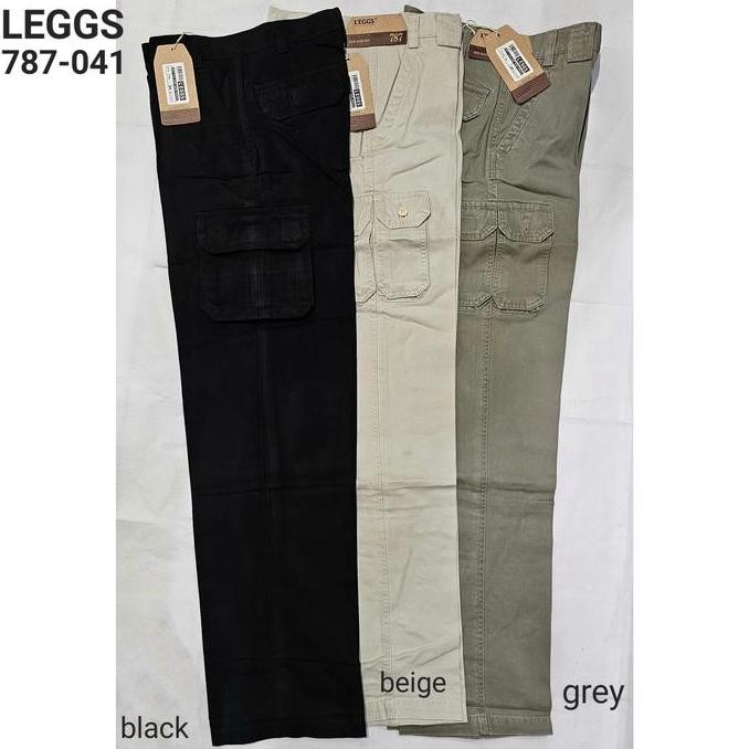 celana cargo panjang tactical pants LGS leggs hitam krem abu pria cowo