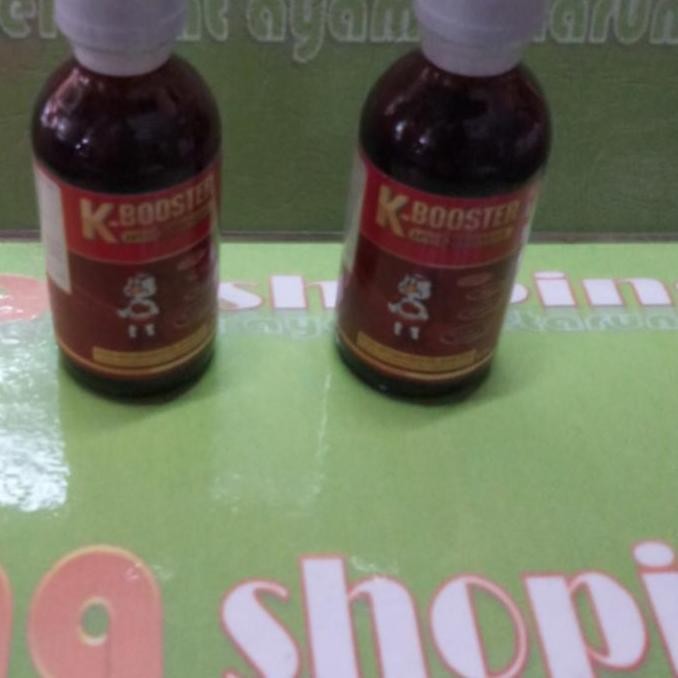 kbooster 50ml obat vitamin ayam pucat sakit kuning lesu bangkok