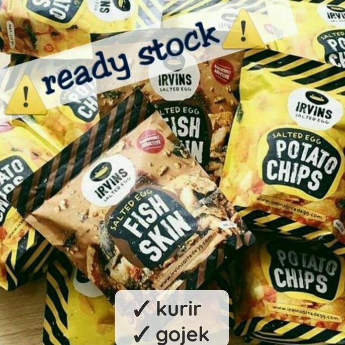 

Sale Ready Irvins Salted Egg Fish Skin / Irvins Salted Egg Potato Chips