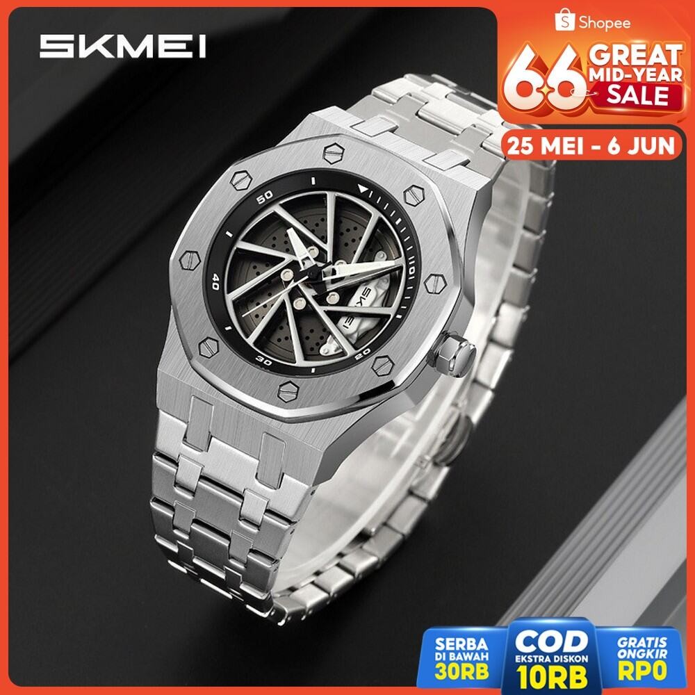 Jam Tangan Pria SKMEI 2359 Display Velg Berputar Original Tahan Air by JJS