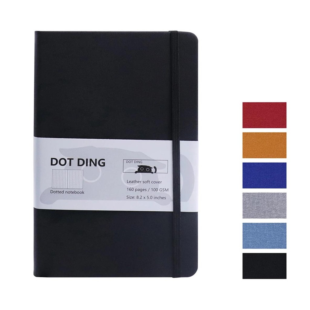 

A5 Dotted Notebook 100 Gsm 160 Journal Notebooks And Journals School Supplies Stationery