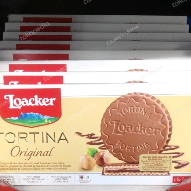 

Murah Loacker Tortina Original Isi 3