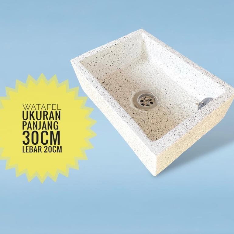 ready wastafel minimalis model kotak (gratis packing kayu ) {terbaru/terlaris/tergcor/kekinian}