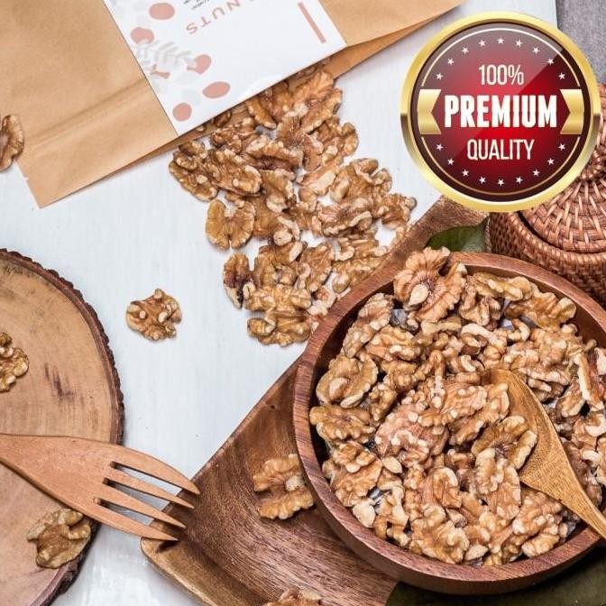 

Grosir Organic Paradise Roasted Walnut 500 Gram / Kacang Walnut Panggang 500 Gram Natural Non Gmo Halal